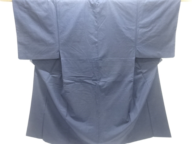 JAPANESE KIMONO / MENS ENSEMBLE KIMONO / SILK / TSUMUGI